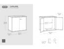 Keter Cortina Bella 4′ x 2′ Plastic Vertical Storage Shed-oakleysgardenmachine- Free shipping
