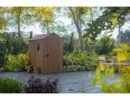Keter 4’x6′ Darwin Heavy Duty Plastic Garden Shed – Brown-oakleysgardenmachine- Free shipping