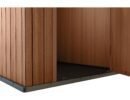 Keter 4’x6′ Darwin Heavy Duty Plastic Garden Shed – Brown-oakleysgardenmachine- Free shipping