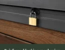 Keter Signature Decocoat Walnut 757L Garden storage box 900mm 1517mm