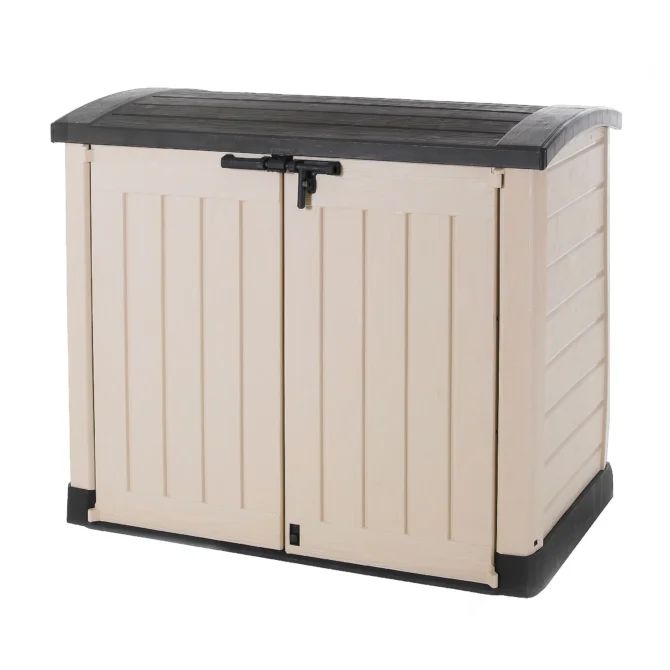 Keter Store-it-out ARC Beige & brown 1200L Garden storage box 1200mm 1460mm